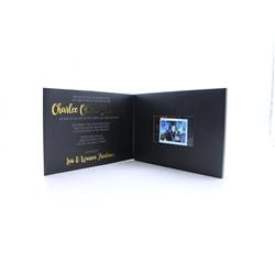 4.3inch Video Brochure Video Player with Hot Stamping